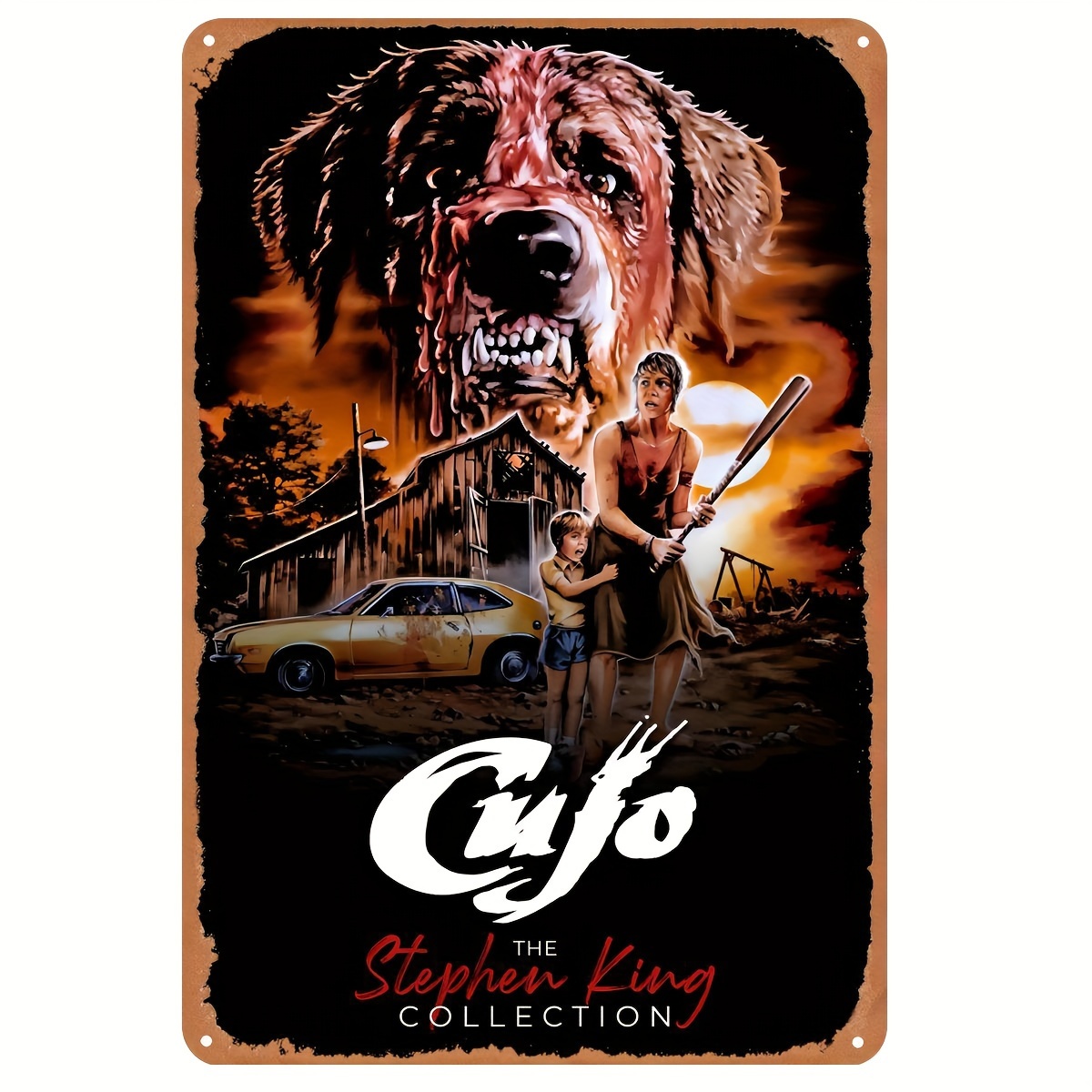 Vintage Collectible Tins - كوجو (1983) لوحة معدنية عتيقة -