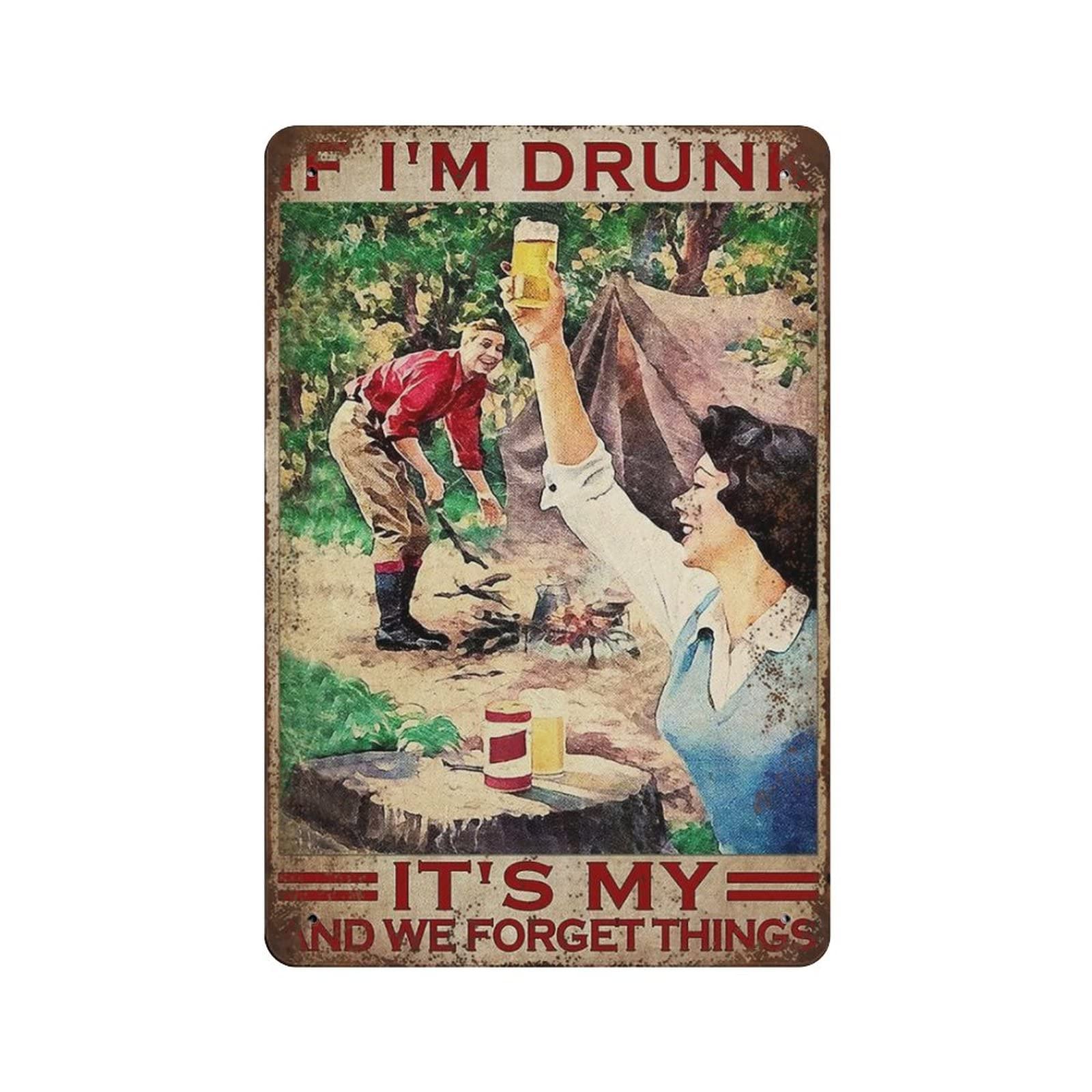 Vintage Collectible Tins - لافتة معدنية متينة وسميكة قابلة للجمع،