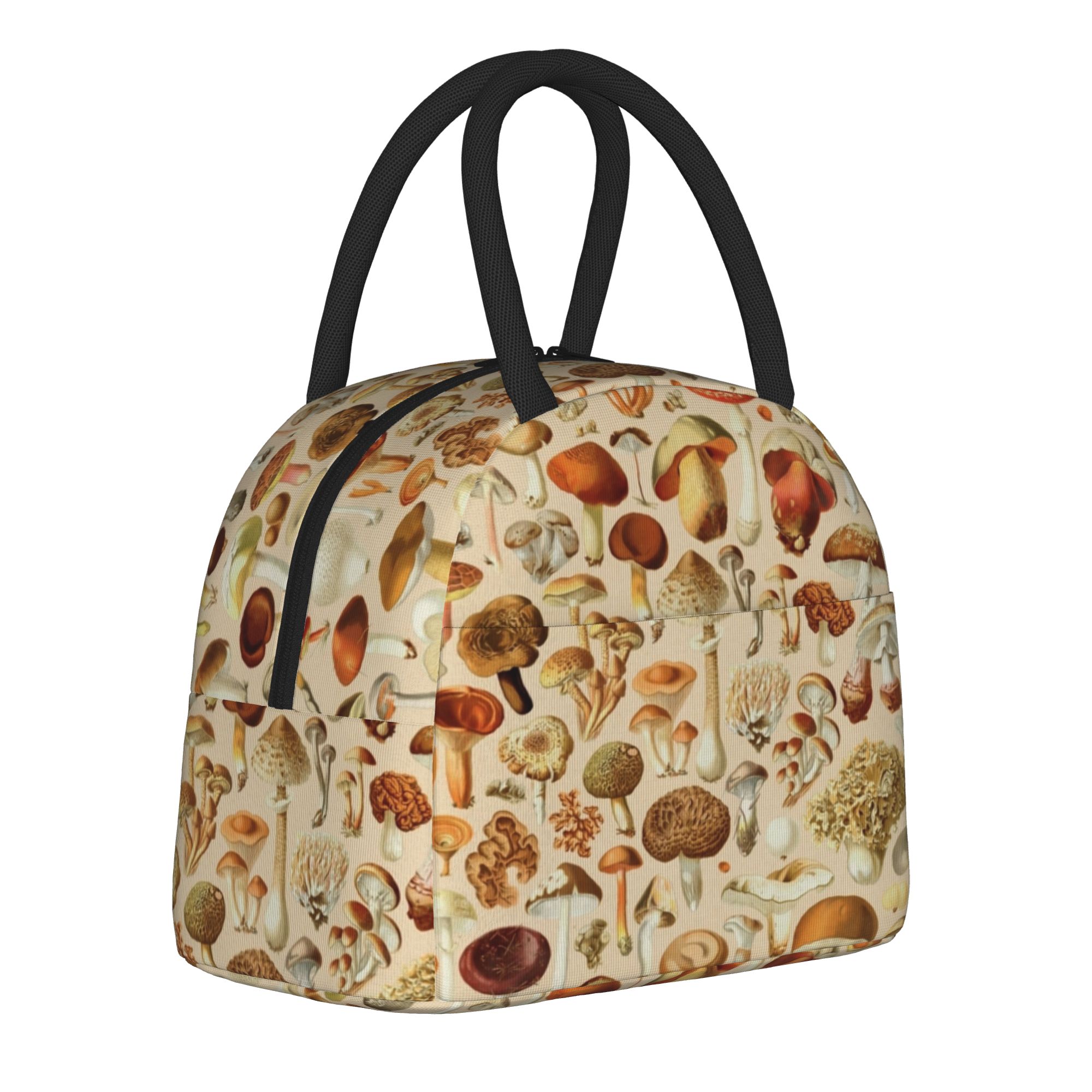 Vintage Collectible Lunch Boxes - مجموعة الفطر الكلاسيكية - حقائب غداء