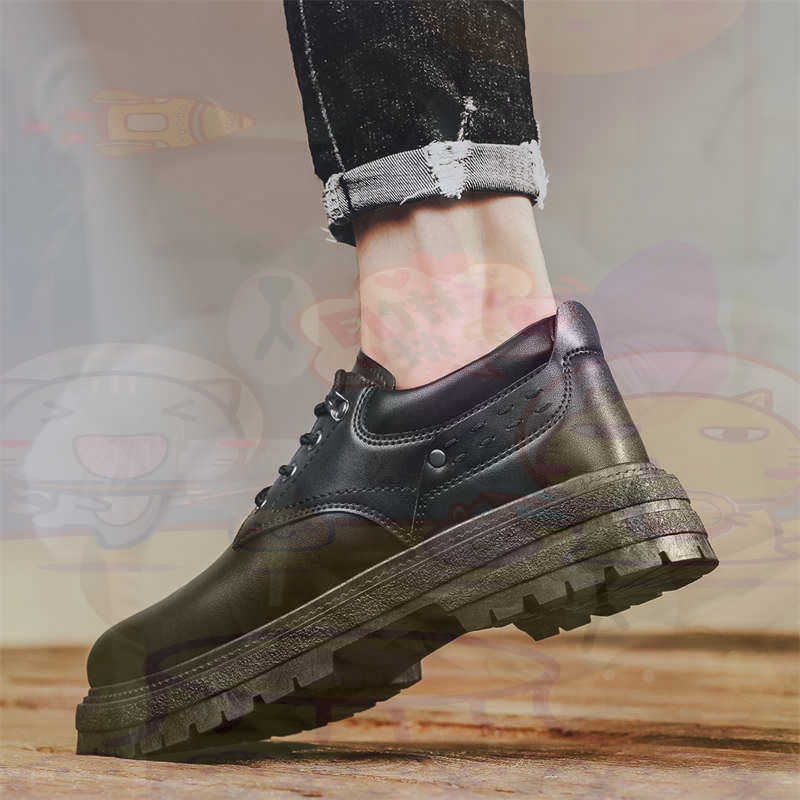 Vintage Collectible Shoes - أحذية رياضية رجالية من الجلد الطبيعي
