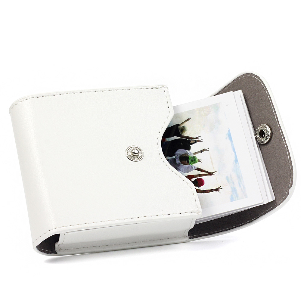 Instant Film Pack - بو الجلود صور حقيبة التخزين ل