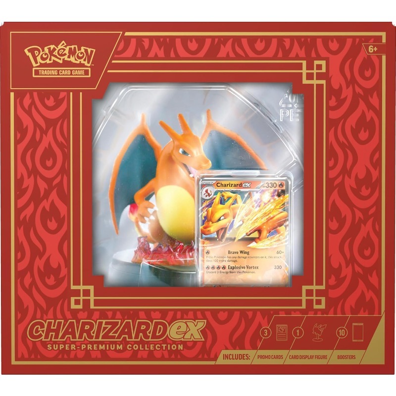 Collectible & Vintage Dolls For Christmas - مجموعة بوكيمون TCG تشاريزارد EX الفاخرة