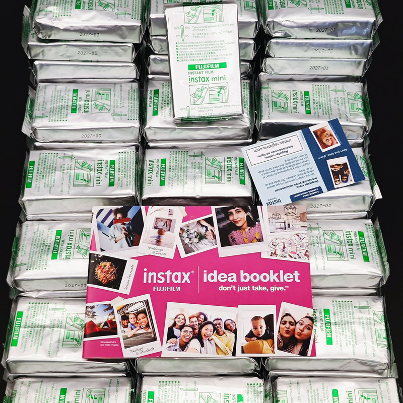 Instant Film Pack - Fujifilm Instax فيلم صغير حافة بيضاء