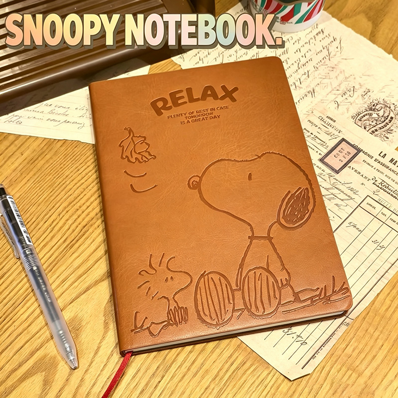 Vintage Collectible Books - دفتر ملاحظات جلدي A5 بتصميم سنوبي