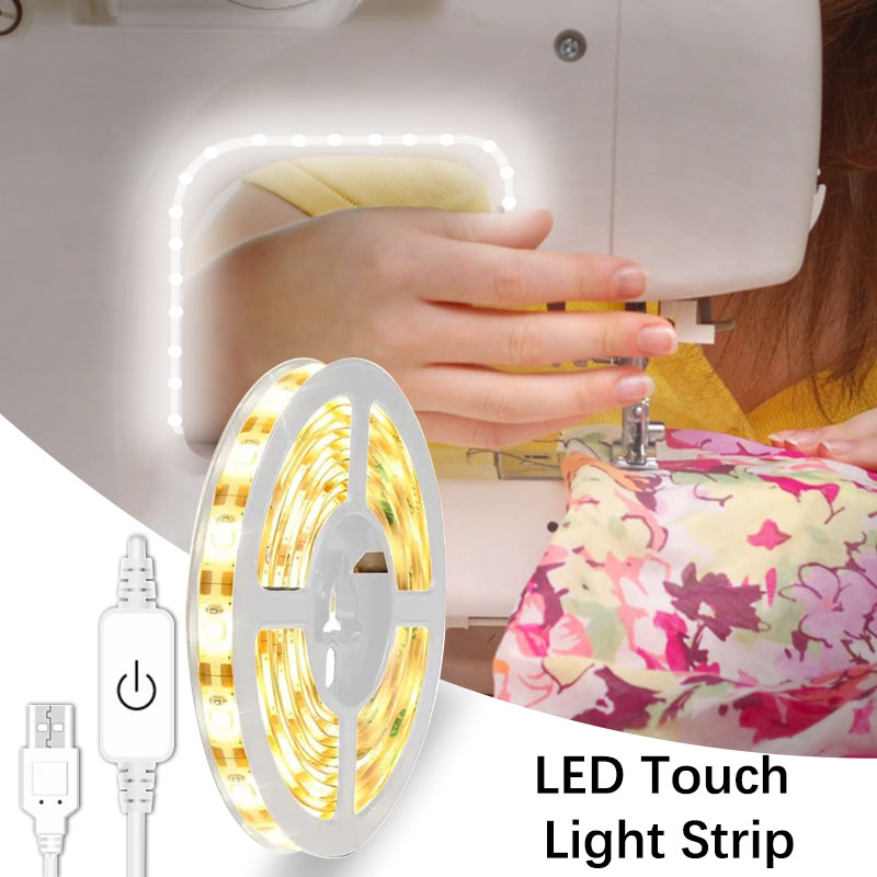 Typewriter Ribbon Roll - 2835 LED قطاع ضوء اللمس الاستشعار
