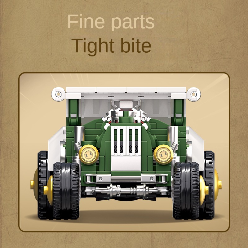 مجموعة مكعبات بناء سيارة كلاسي - مراجعة Vintage Collectible Cars وسعره