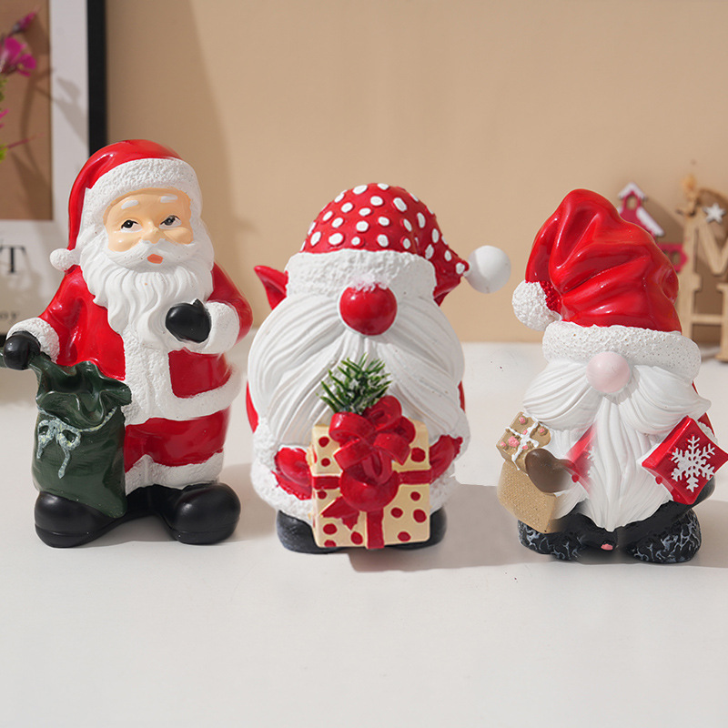 عيد الميلاد سانتا الراتنج زخرف - مراجعة Vintage Collectible Santa وسعره