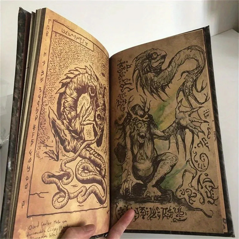 Vintage Necronomicon - كتاب اس - مراجعة Vintage Collectible Books وسعره