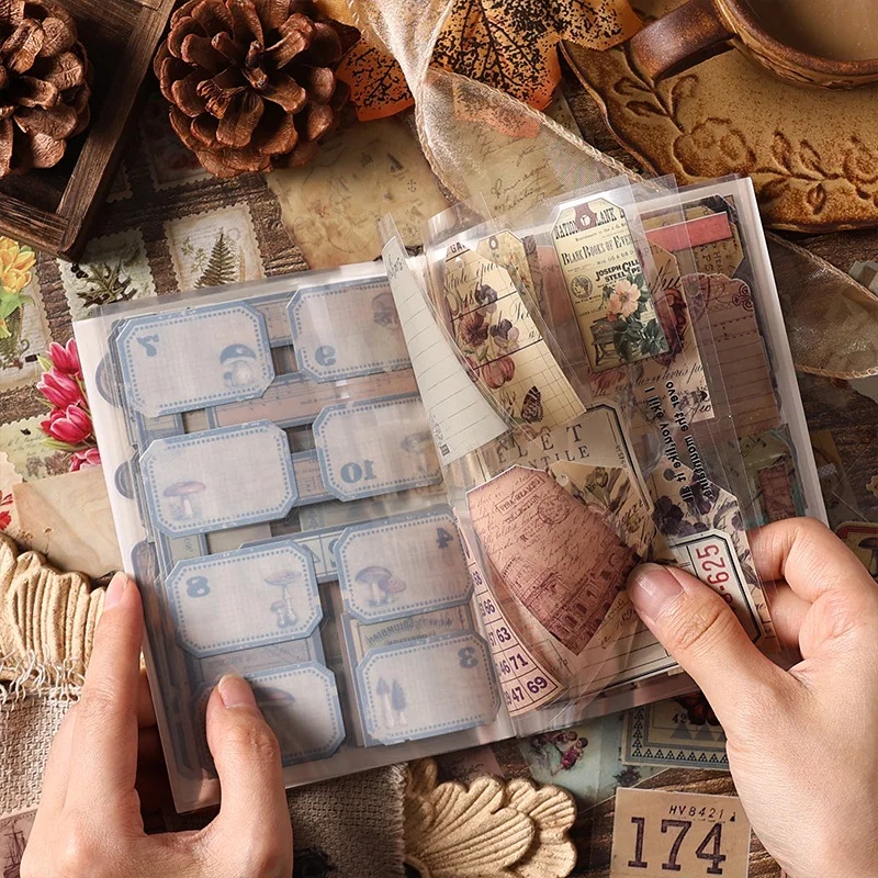 كتاب ملصقات مقطوعة مسبقًا بتصم - مراجعة Vintage Collectible Books وسعره