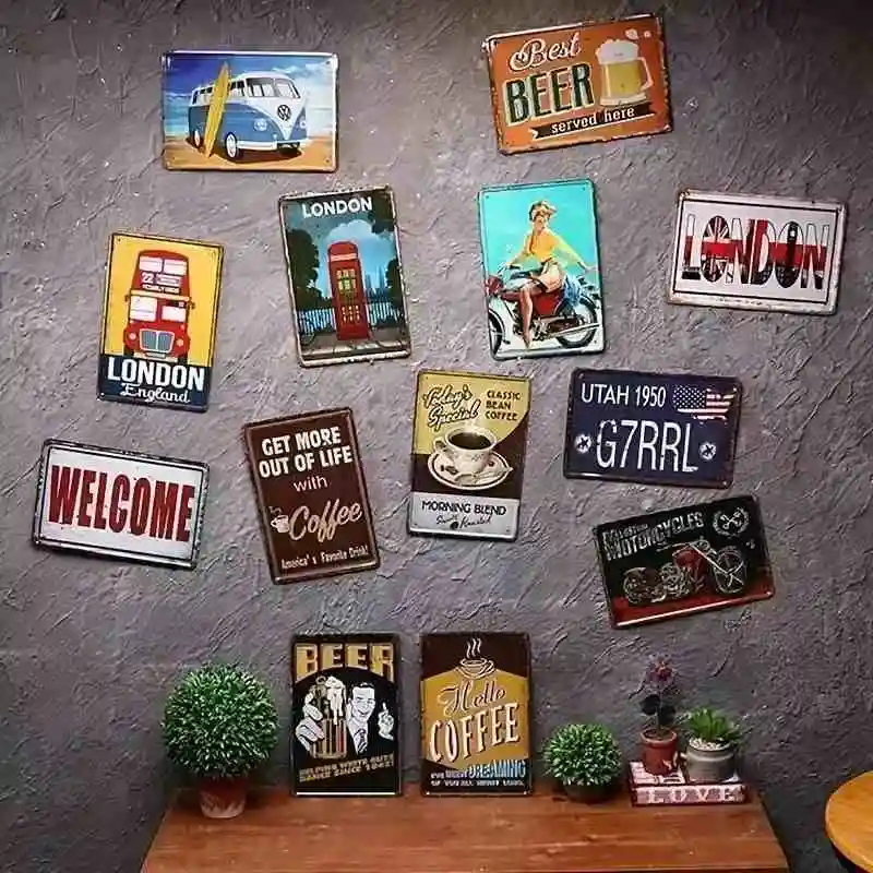لوحة معدنية عتيقة، مجموعة مسدس - مراجعة Vintage Collectible Tins وسعره