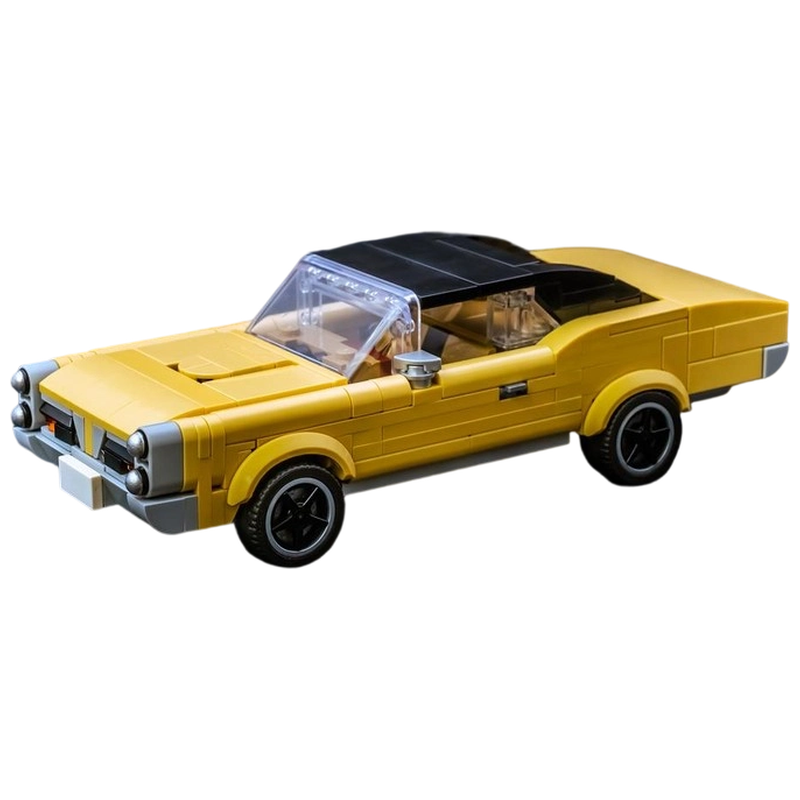 مجموعة مكعبات بناء سيارة عضلات - مراجعة Vintage Collectible Cars وسعره