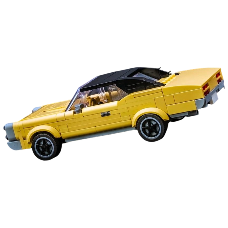 مجموعة مكعبات بناء سيارة عضلات - مراجعة Vintage Collectible Cars وسعره