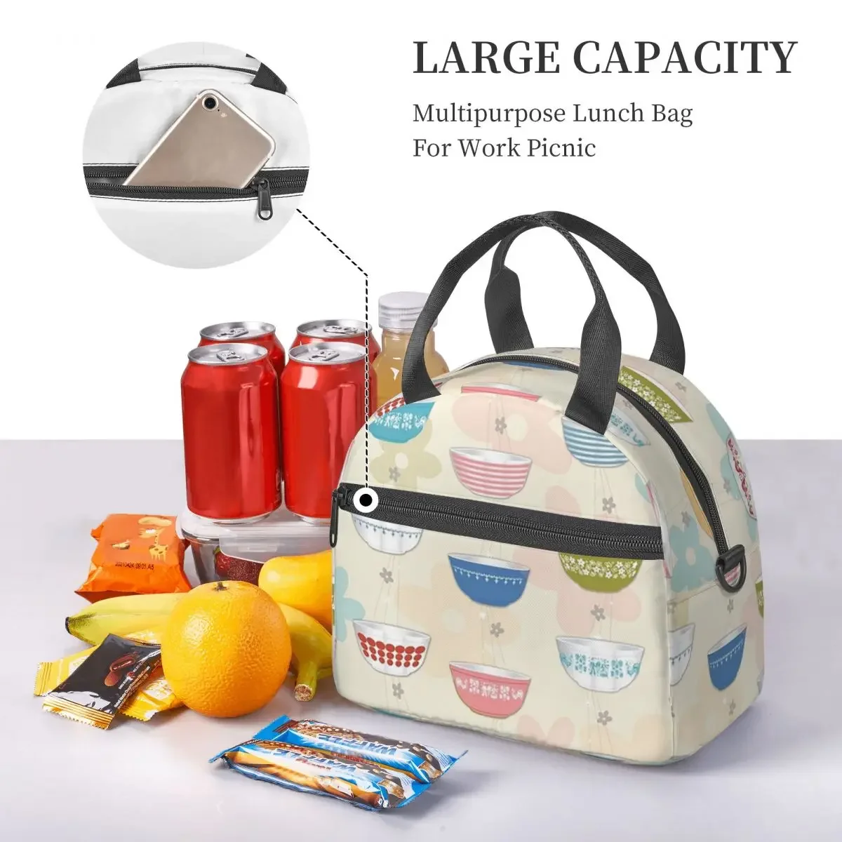 حقيبة غداء عازلة للحرارة بتصمي - مراجعة Vintage Collectible Lunch Boxes وسعره