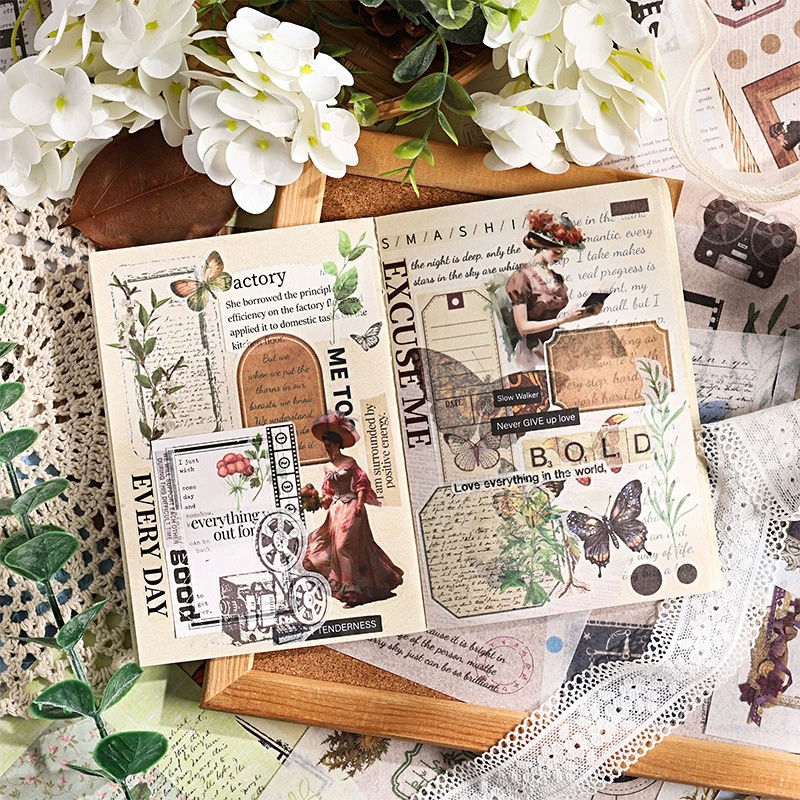 40 ورقة من ملصقات سلسلة الضوء  - مراجعة Vintage Collectible Books وسعره