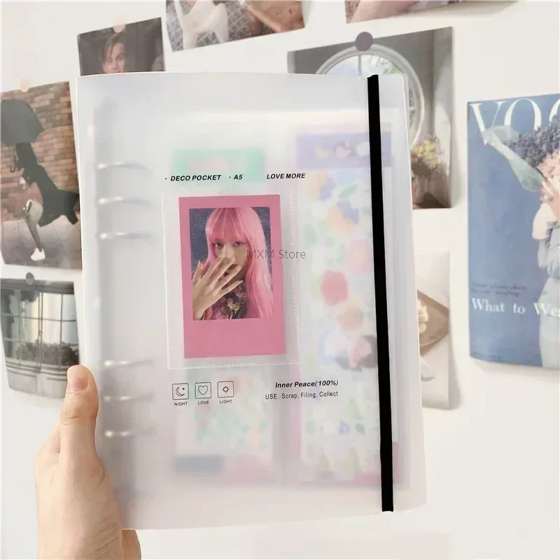 A5 الموثق Photocards حامل Kpop - مراجعة Polaroid Photo Album وسعره