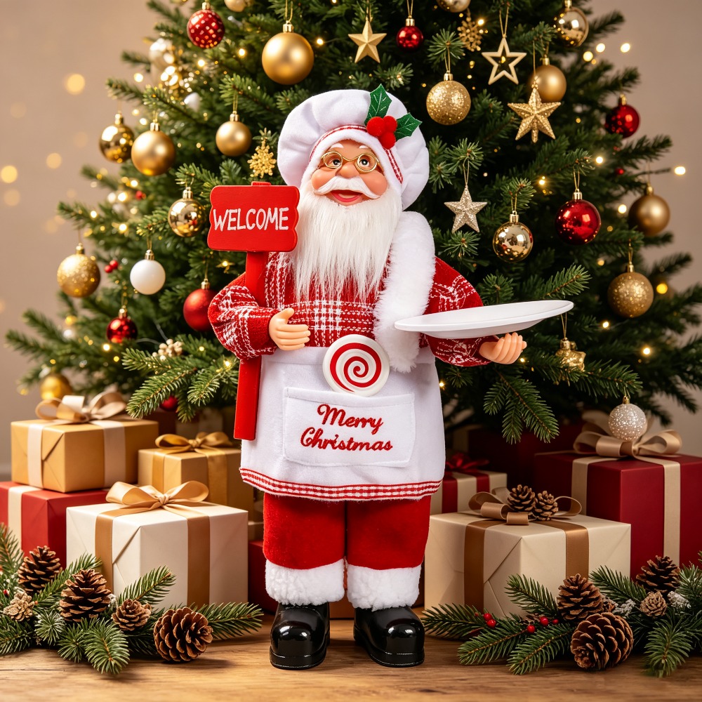 قطعة زينة مكتبية على شكل سانتا - مراجعة Vintage Collectible Santa وسعره