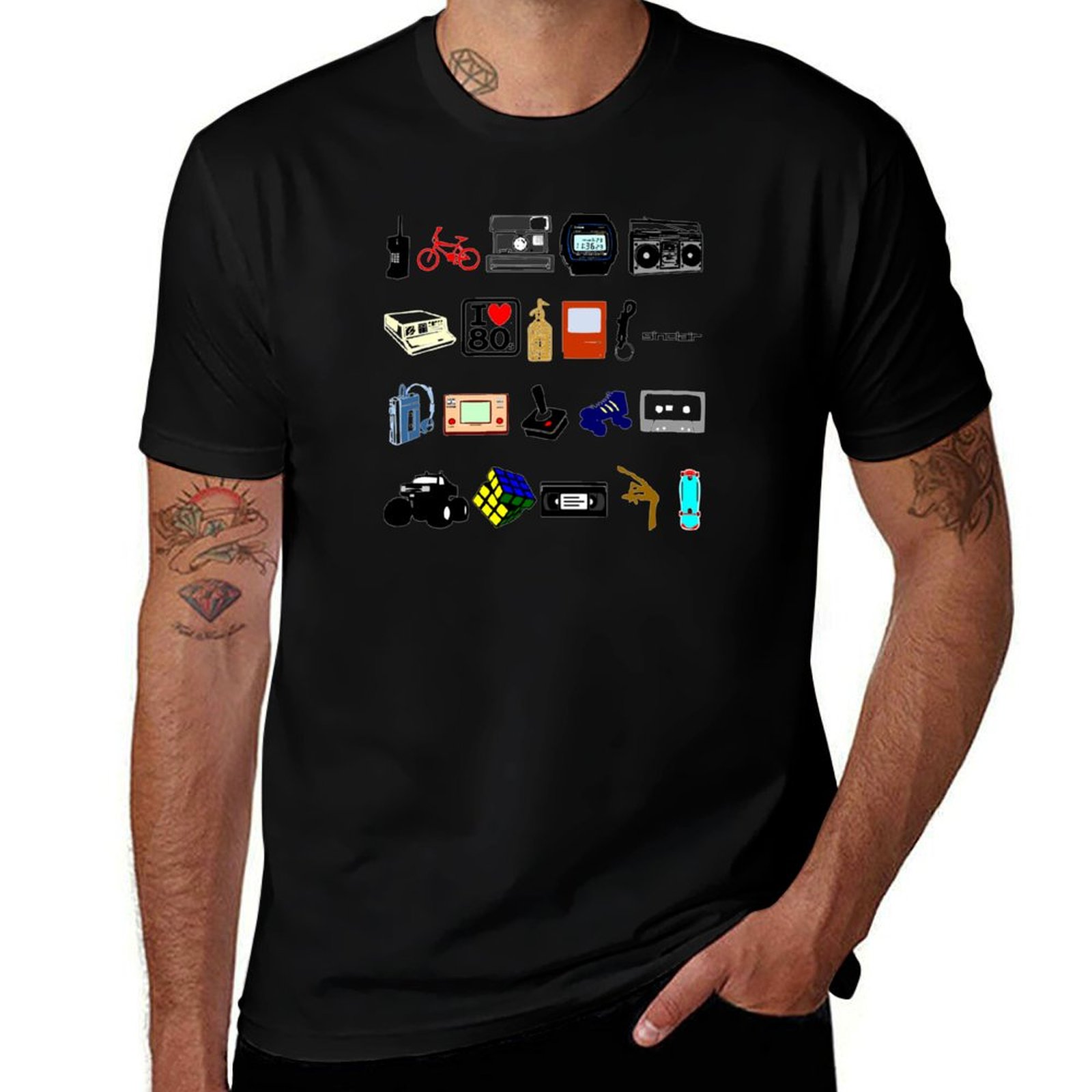 تي شيرت من مجموعة 1980s Retro  - مراجعة Collectible Vintage T Shirts وسعره