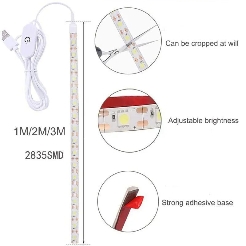 2835 LED قطاع ضوء اللمس الاستش - مراجعة Typewriter Ribbon Roll وسعره